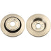 Genuine TRW Brake Disc (Pair) DF6308 TRW  - Dynamic Drive