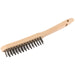 Draper Wire Scratch Brush, 2 Row, 290mm 50934 Draper  - Dynamic Drive