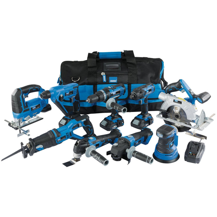 Draper Storm Force 20V Cordless Kit (9 Piece) 17763