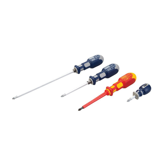 King Dick 1-for-6 Screwdriver Gift Set 4pce Phillips / PZ King Dick  - Dynamic Drive