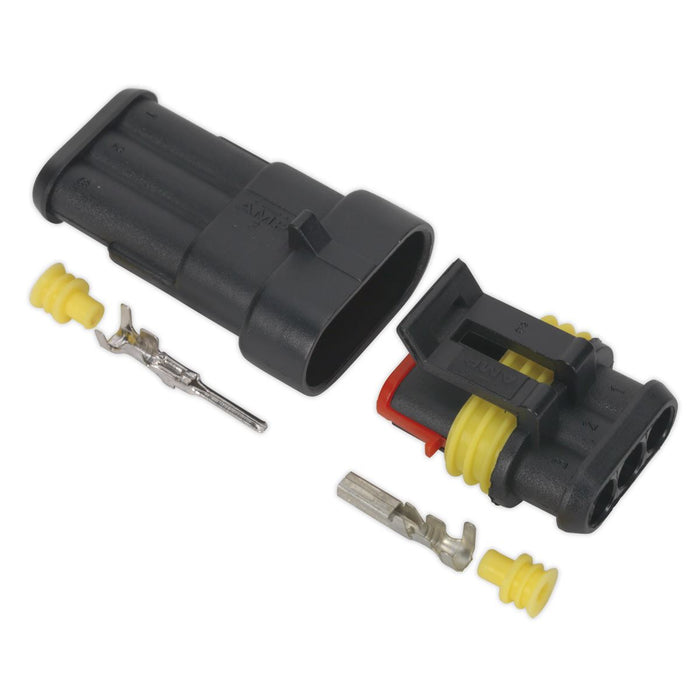 Sealey Superseal Male & Female Connector 3-Way SSC3MF