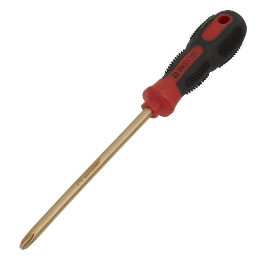 Sealey Screwdriver Phillips #3 x 150mm Non-Sparking NS098 Sealey  - Dynamic Drive