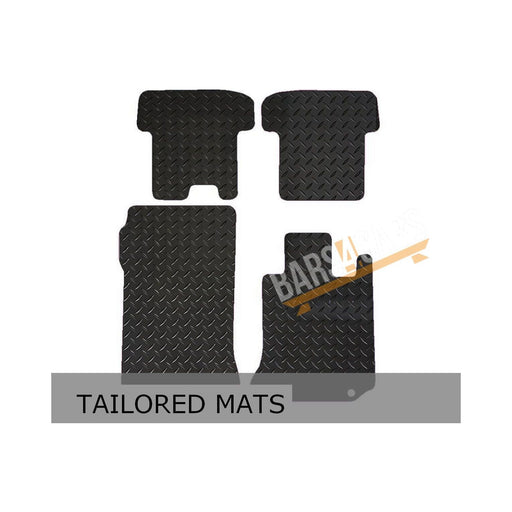 Tailored Rubber Mats fits Mercedes C Class Coupe 11> Auto Version  Set of 4 2 Cl UKB4C  - Dynamic Drive