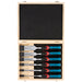 Draper Soft Grip 'Pound Thru' Bevel Edge Wood Chisel Set, 140mm (6 Piece) 70419 Draper  - Dynamic Drive