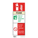 Sealey Safe Conditions Safety Sign Foam Fire Extinguisher Self-Adhesive Vinyl Sealey  - Dynamic Drive