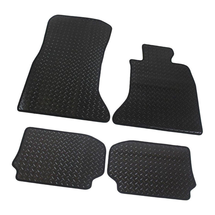 Fully Tailored Black Carpet Car Mats for BMW 5 Series F10-F11 10> Set of 4 XL UKB4C  - Dynamic Drive