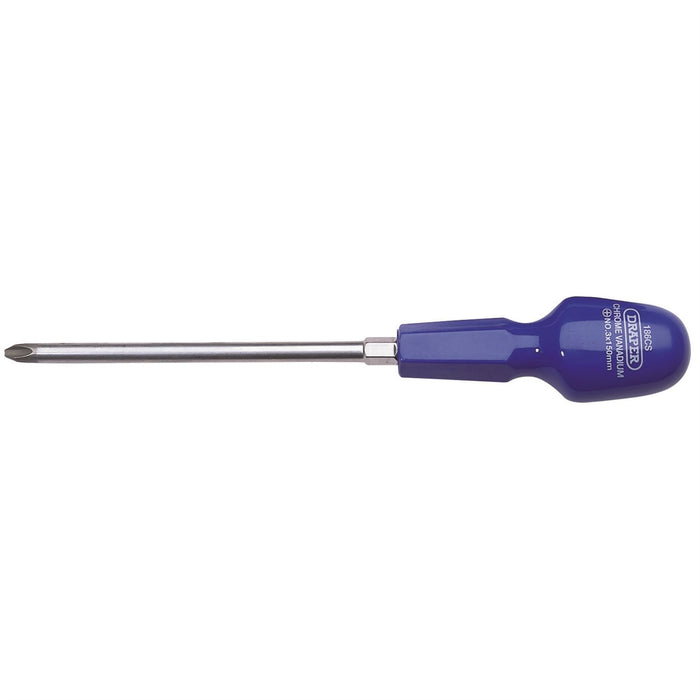 Draper Cross Slot Cabinet Pattern Screwdriver, No.3 x 150mm (Sold Loose) 19506 Draper  - Dynamic Drive