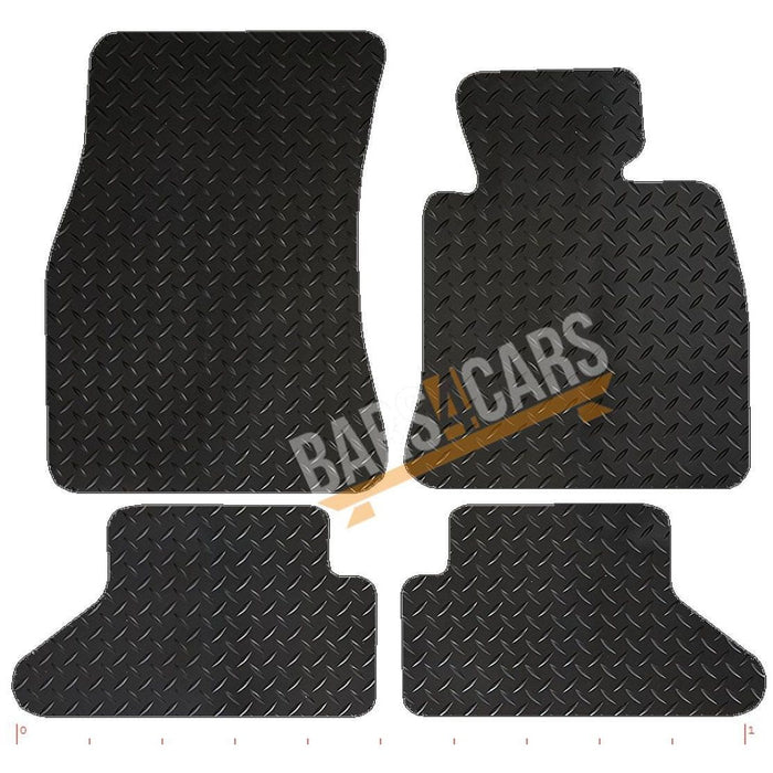 Tailored Yellow Trim Mats fits 6 Series E64 Conv 04 05 06 07 08 09 10 11 12 UKB4C  - Dynamic Drive