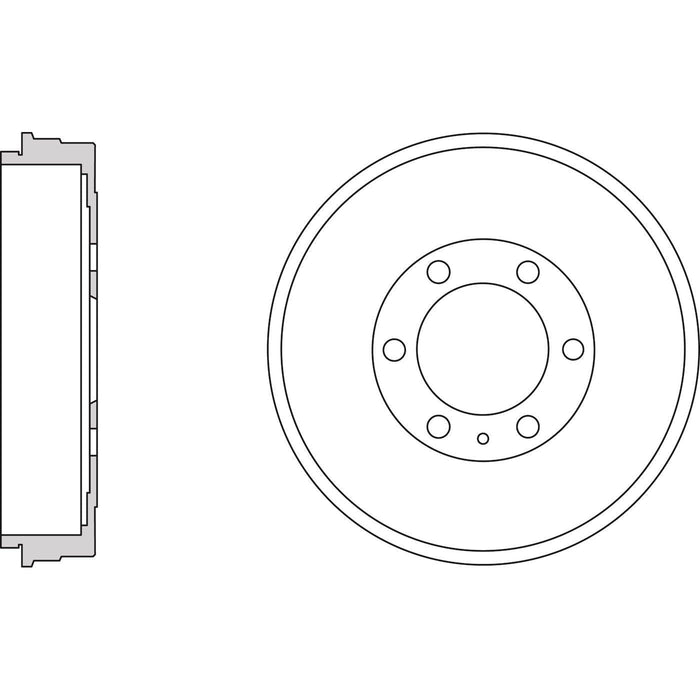 Apec Brake Drum Rear Fits Isuzu Rodeo