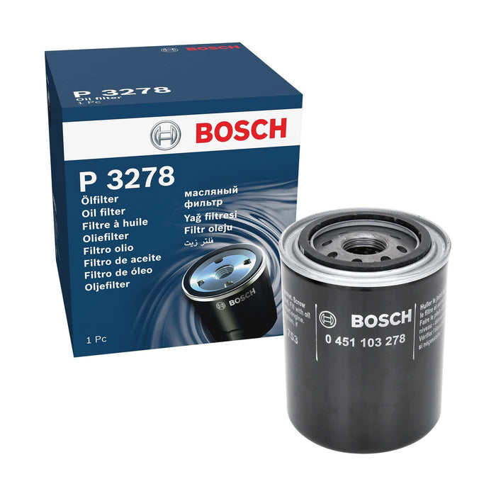 Genuine Bosch Car Oil Filter P3278 fits Bentley Mulsanne - 6.8 - 09-20 045110327