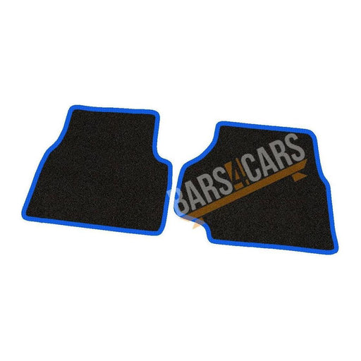 Fully Tailored Blue Trim Carpet Mats Landrover Defender 90 & 110 Set of 2 UKB4C  - Dynamic Drive