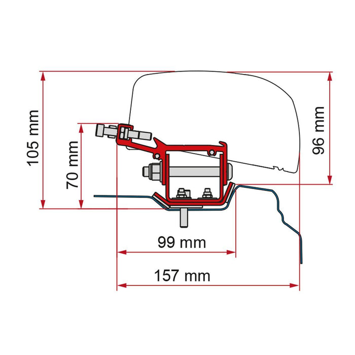 Fiamma Kit for Renault Trafic F40 L2: Upgrade Your Van's Awning System