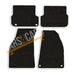 Tailored White Trim Carpet Mats for Audi A6 09-11 + Clips 2009 2010 2011 UKB4C  - Dynamic Drive