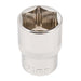 Silverline Socket 1/2" Drive 6pt Metric 21mm Silverline  - Dynamic Drive