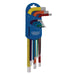 Draper Expert Metric Long Arm Hex Key Set, Colour Coded (9 Piece) 04905 Draper  - Dynamic Drive