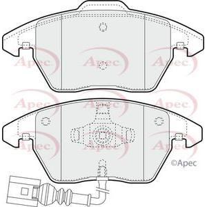 Apec Brake Pads Front Fits Audi A1 A3 Seat Altea Ibiza Leon Toledo Skod