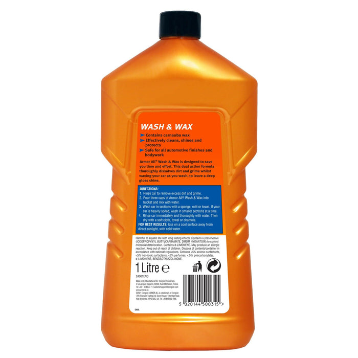 Armorall Wash and Wax - 1 litre