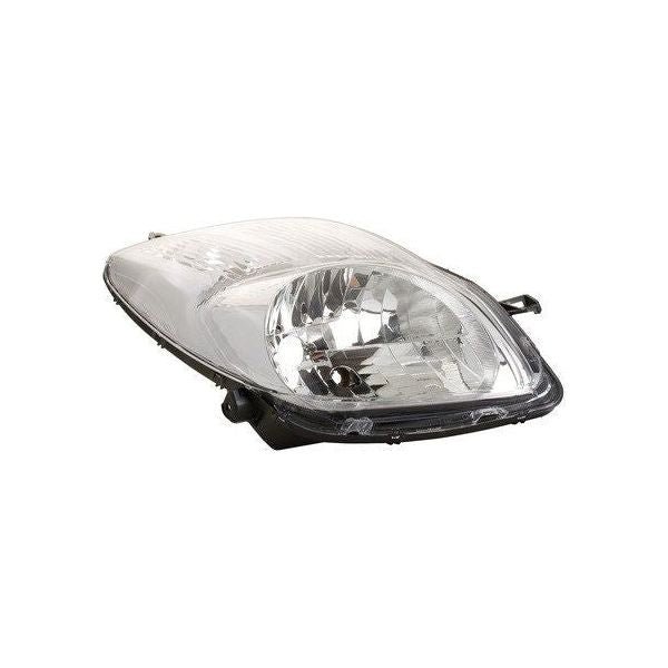 Valeo Headlight Offside Driver Side 043935 Right Halogen fits Toyota Yaris II Valeo  - Dynamic Drive