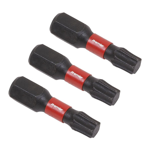 Sealey TRX-Star* T27 Impact Power Tool Bits 25mm 3pc AK8219 Sealey  - Dynamic Drive