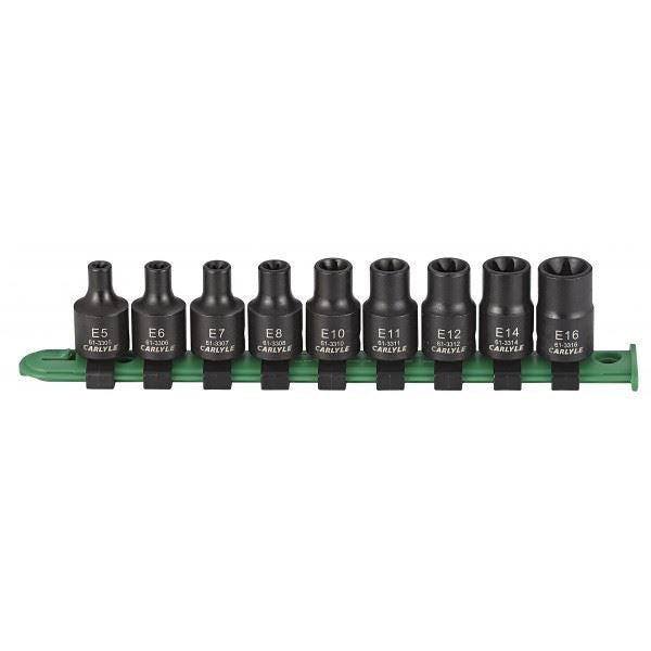 Carlyle Hand Tools Socket Set - External Star