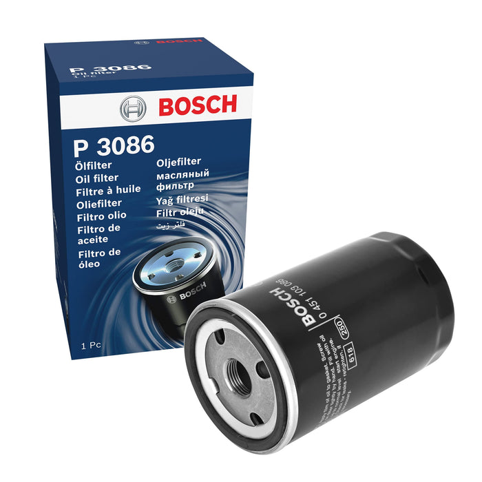 Genuine Bosch Car Oil Filter P3086 fits BMW 3 325i - 2.5 - 83-89 0451103086