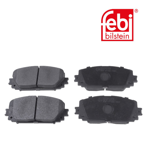 Genuine FEBI Front Brake Discs & Pads Set Vented for Toyota Yaris/Vitz Febi Bilstein  - Dynamic Drive