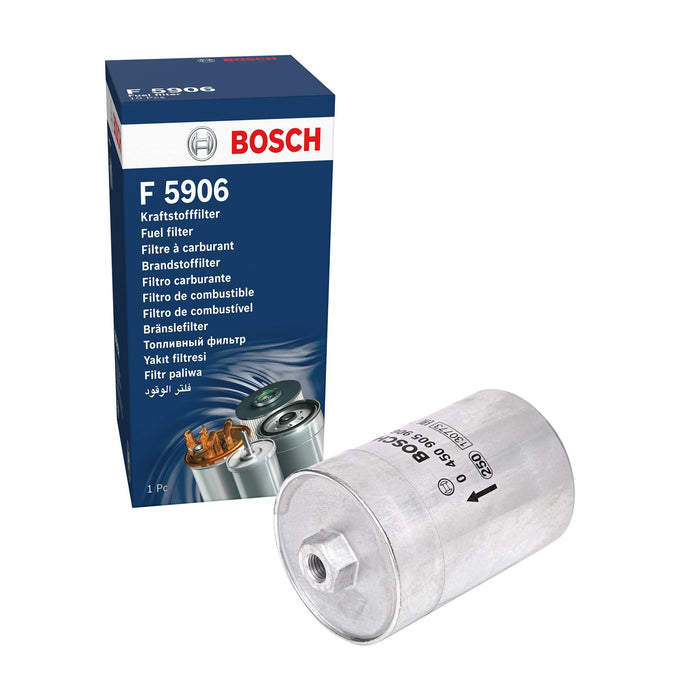 Genuine Bosch Car Fuel Filter F5906 fits Audi A4 S4 Quattro - 2.7 - 97-01 045090