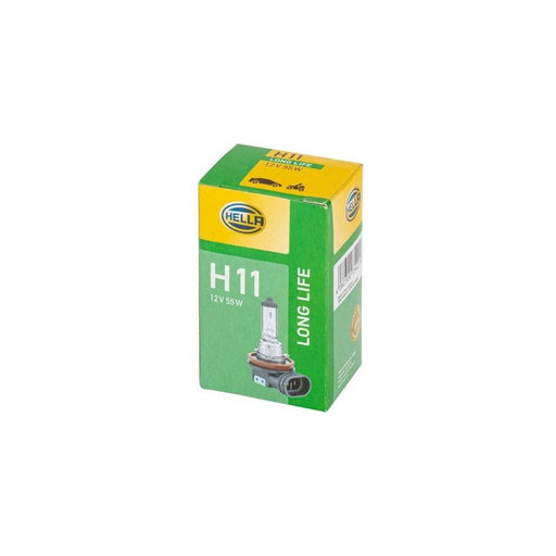 Hella Bulb H11 Long Life 12V 55W Quantity: 1 8GH 223 498-351 Hella  - Dynamic Drive