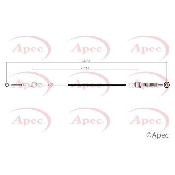 APEC Gear Control Cable CAB7050 fits Mini