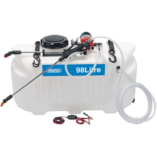 Draper 12V DC ATV Spot/ Broadcast Sprayer, 98L 34677 Draper  - Dynamic Drive