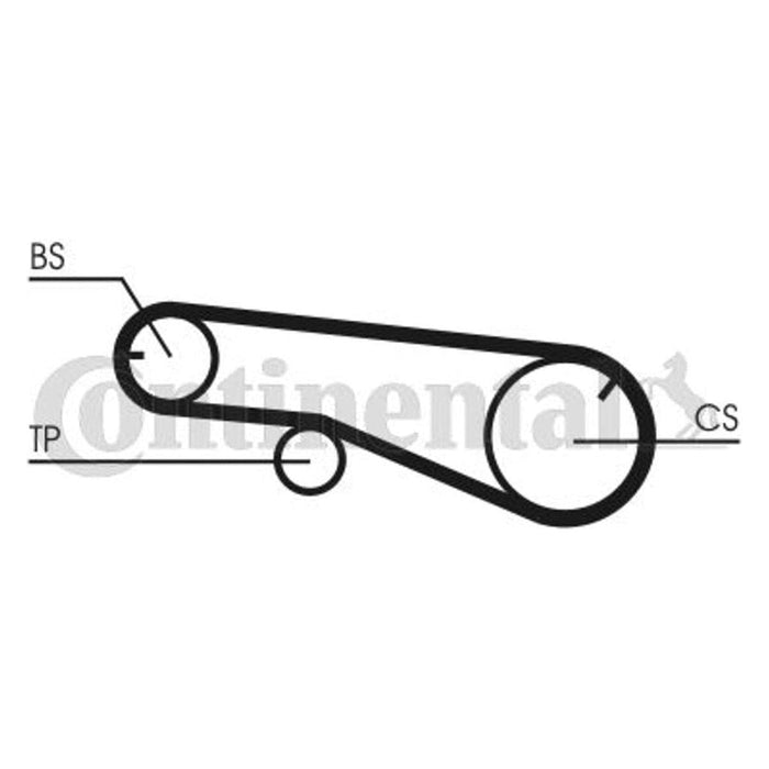 Genuine Continental ContiTech Timing Belt Kit fits Hyundai Mitsubishi CT1109K2 ContiTech  - Dynamic Drive