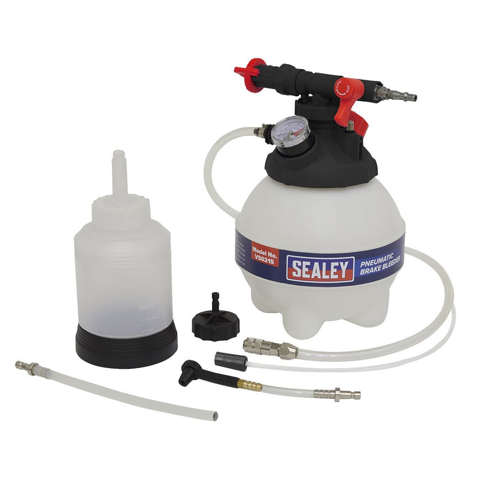 Sealey Pneumatic Brake Bleeder 3L VS0215 Sealey  - Dynamic Drive