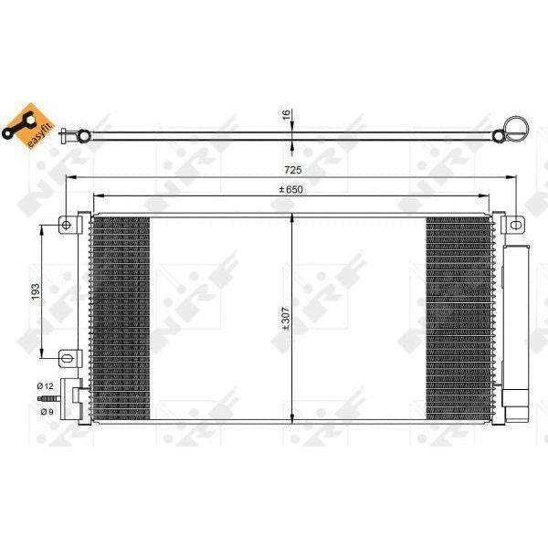 NRF Condenser 350067