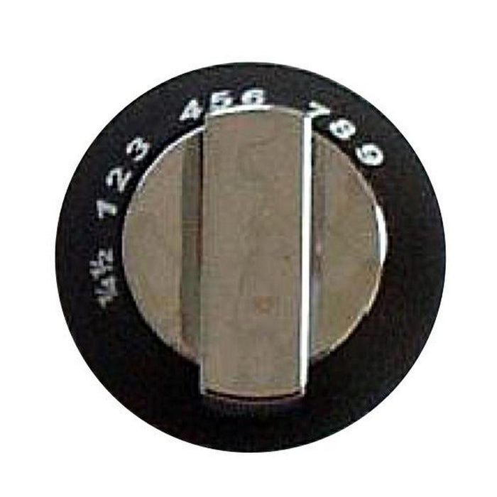 Thetford SPCC0595.SA oven control knob with Black and Satin finish, suitable for Thetford  - Dynamic Drive