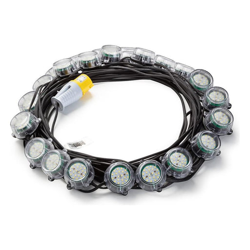 Defender 120W Heavy Duty LED Encapsulated Festoon String Lights 50m 110V Defender  - Dynamic Drive