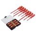 Draper VDE Approved Fully Insulated Screwdriver and Precision Screwdriver Set (1 Draper  - Dynamic Drive