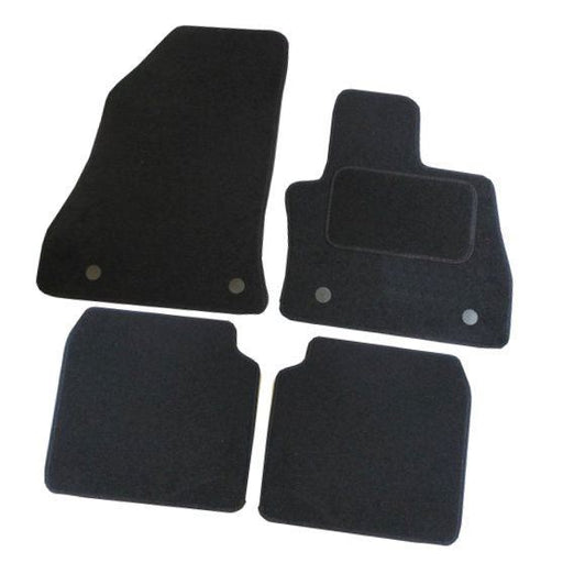 Fully Tailored Black Carpet Car Mats for Fiat 500L 13 ON Set of 4 With 4 Clips UKB4C  - Dynamic Drive