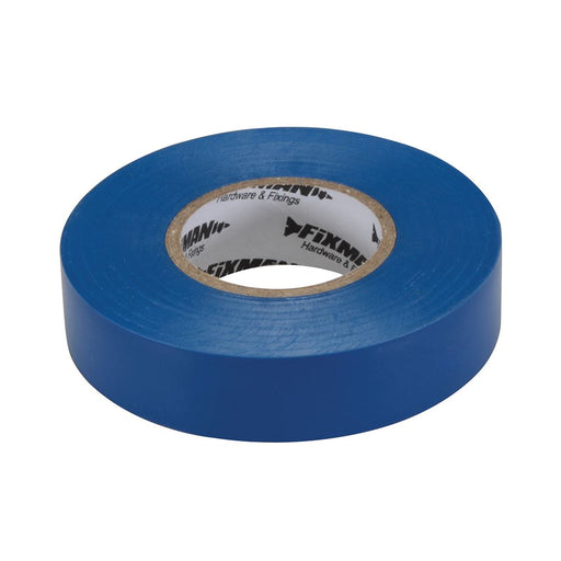 Fixman Insulation Tape 19mm x 33m Blue Fixman  - Dynamic Drive