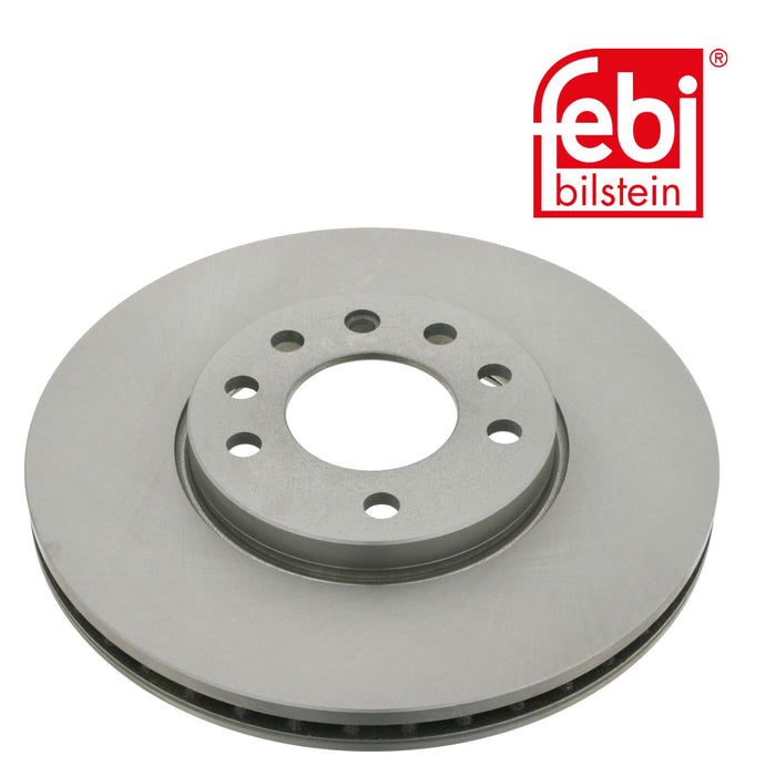 Genuine FEBI Front Brake Discs & Pads Set Vented for Cadillac BLS