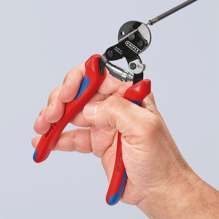 Draper Knipex Wire Rope Cutters with Heavy Duty Handles, 160mm 04598