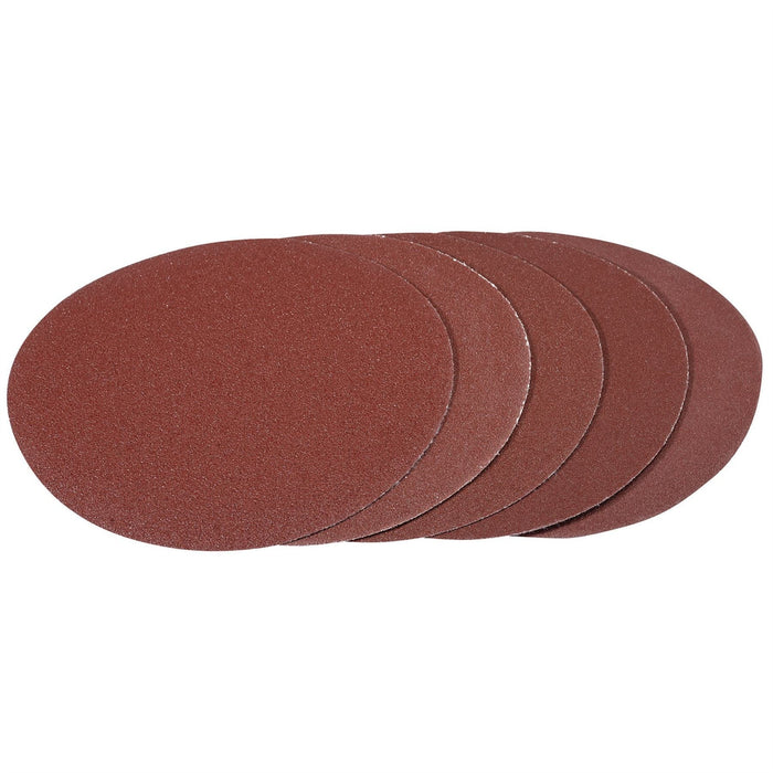 Draper Hook and Loop Aluminium Oxide Sanding Discs, 180mm, Assorted Grit (Pack o Draper  - Dynamic Drive