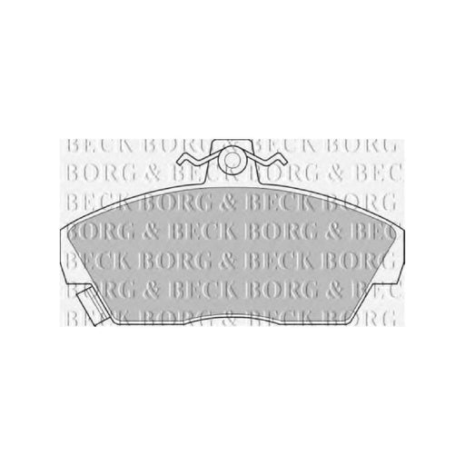 Genuine Borg & Beck Brake Pads fits Rover 200400MG Tourer 89 BBP1109 Borg & Beck  - Dynamic Drive