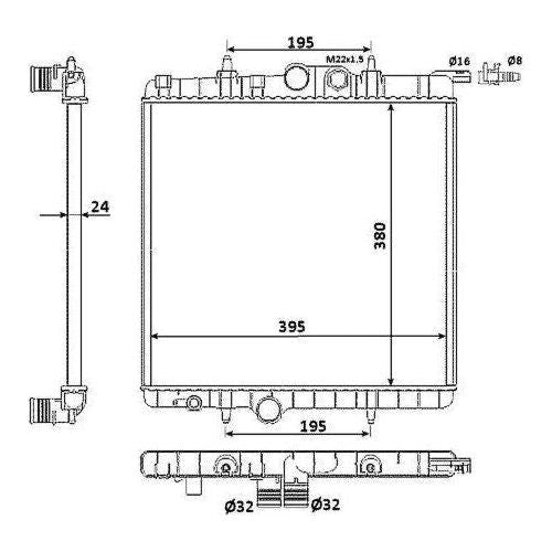 NRF Radiator 509523