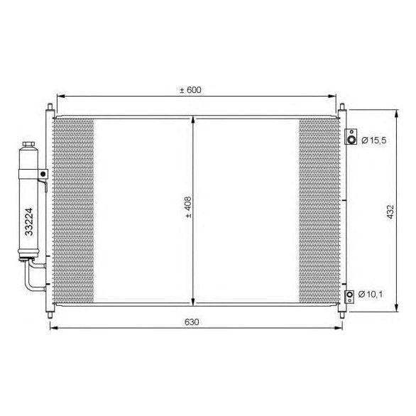 NRF Condenser 35873