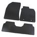 Tailored Rubber Car Mats for Toyota Avensis 09-11 Set of 3 XL With 2 Clips UKB4C  - Dynamic Drive