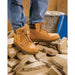 Draper Nubuck Style Safety Boots, Size 10, S1 P SRC 85969 Draper  - Dynamic Drive