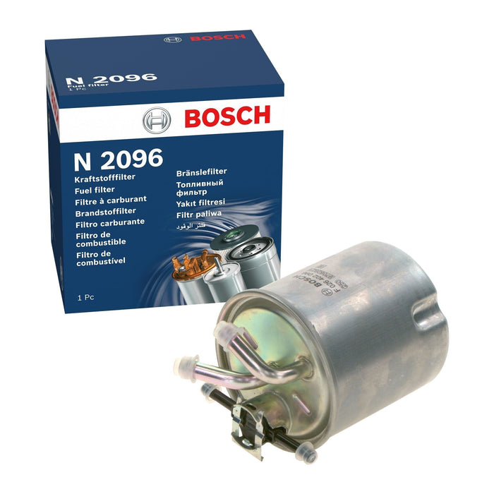 Genuine Bosch Car Fuel Filter N2096 fits Nissan Navara dCi - 2.5 - 09- F02640209