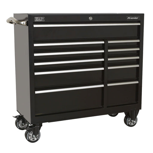 Sealey Rollcab 11 Drawer 1055mm Heavy-Duty Black PTB105511 Sealey  - Dynamic Drive