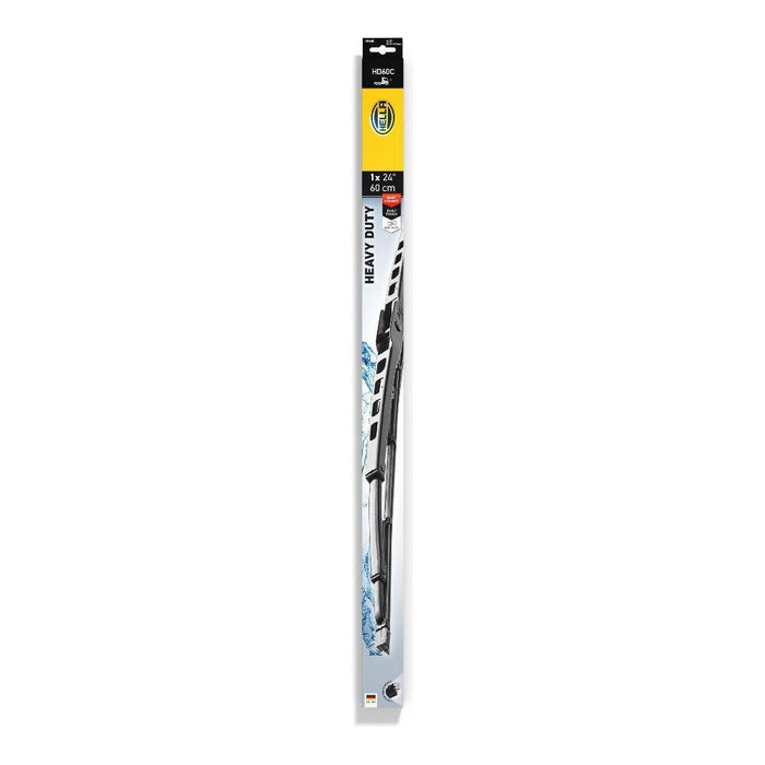 Hella Heavy Duty Wiper Blade HD60C 24" 600mm Front Quantity: 1 9XW 184 107-241 Hella  - Dynamic Drive