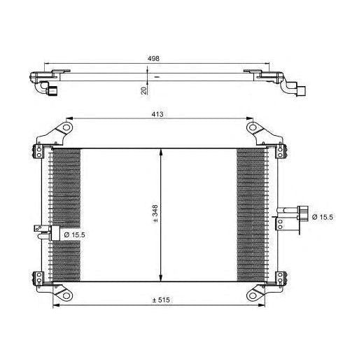 NRF Condenser 35494